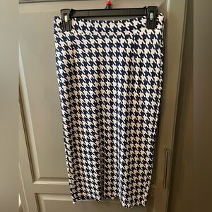 Baum Und Pferdgarten Houndstooth Pencil Skirt